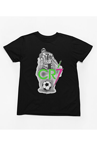 MAGORS تيشيرت STIL-X جديد مطبوع عليه كريستيانو رونالدو برقبة دائرية للأولاد و...