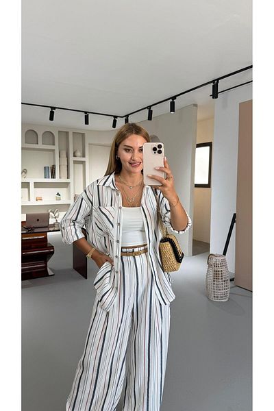 Sezgi Tekin Bf Linen Shirt