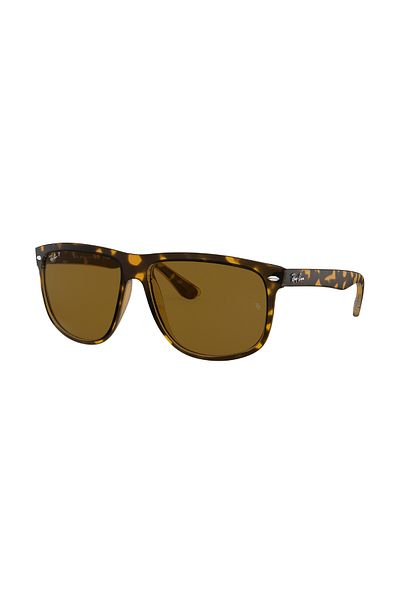 Ray-Ban Ray-Ban RB4147 710/57 – Unisex “Boyfriend” Sunglasses, Light Havana / Polarized Brown, 60mm