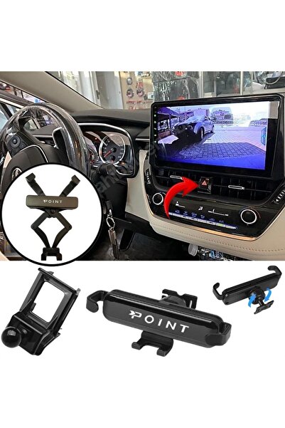 Midkan حامل هاتف محمول تويوتا كورولا فتحة تهوية روبوتية قابلة للطي HB بين 201...