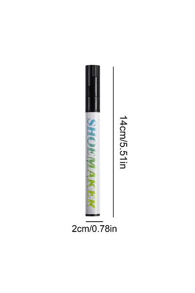 Choice Black Fabric Shoe Markers Portable Leather Dye Marker Pens for Shoes Professional Repairing Fading P