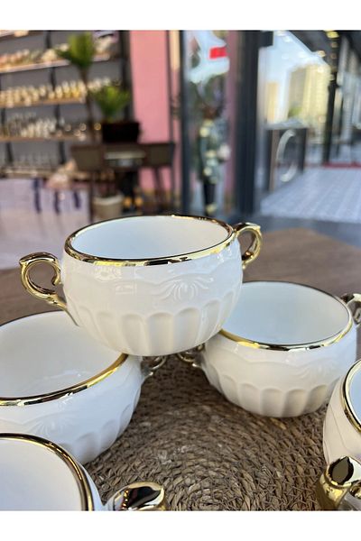PONCİKPAZAR Bowl & Presentation Set 6 Pieces