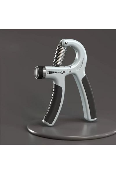 Choice Basic-gray 5-60kg Adjustable Hand Grip Strengthener Hand Grip Trainer With Counter Wrist Forearm And
