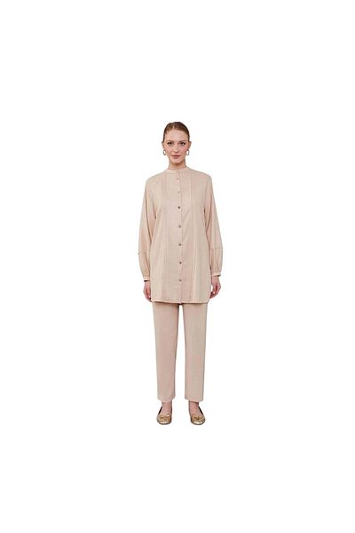 Levidor Crew Neck Airobin Fabric Double Suit