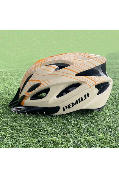 Choice L 58-61CM V-120V-Khaki PEMILA Cycling Helmet Comfort Lining Lightweight Hollow 18 Vents Men Women Ad