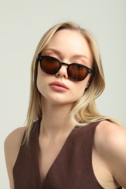 one two three One Two Three Polarized Sunglasses Brown