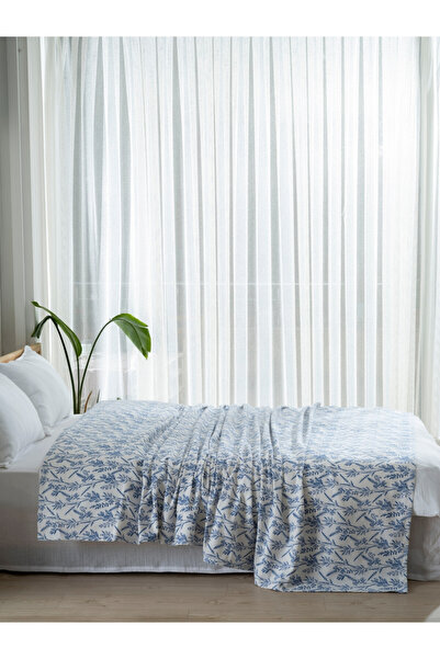 MYLASA HOME Quality Printed Single Pique Bedspread - Cotton, Single Pique 160X240 cm)