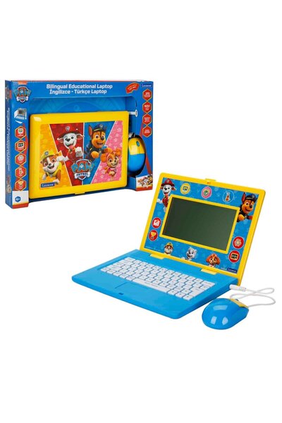 Sunman Lexibook Paw Patrol Lisanslı İngilizce Türkçe Çocuk Bilgisayarı Laptop...