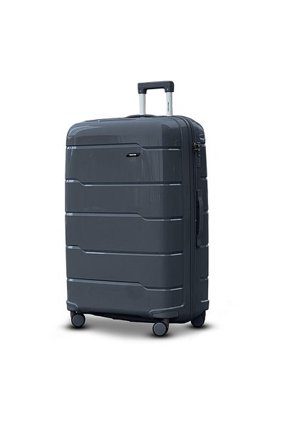 ZAAPPY Lightweight PP Unbreakable luggage, Spinner Wheels, Hard Shell, 32 Inch [36-40kg]