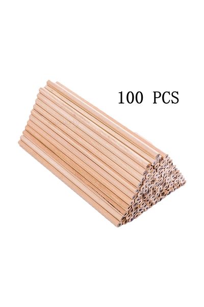 Choice 100 pcs set 100Pcs/lot HB Pencil Natural Hexagon Wooden Pencils Children Painting Drawing Sketch Wr
