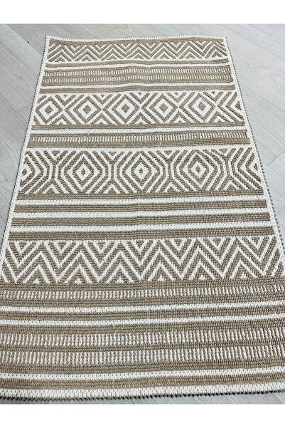 Çelsa Home Alya Bukle Lüks Pamuklu Kilim Bej 150 X 240 Cm