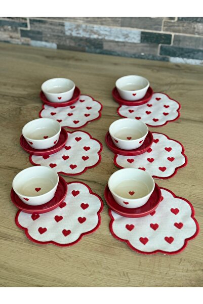 Hediye Köşkü Kapli 6 Kişilik 18 Parça Çerezlik & Sunum Seti