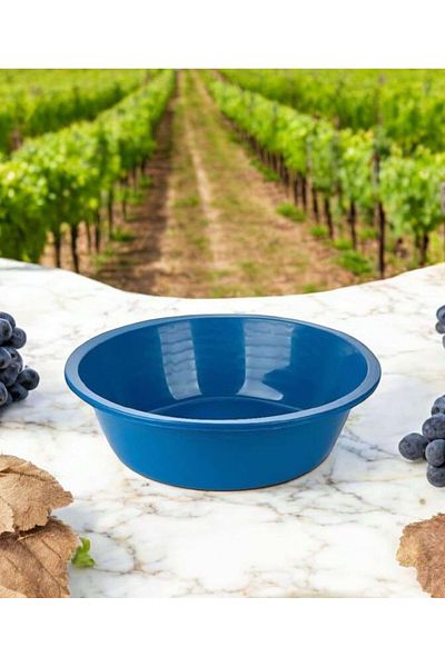 ÇEÇEN HOME 3 No Multi-Purpose (Dough, Fruit-Vegetable, Dish) Basin, (Length: 49 cm Width: 15 cm)
