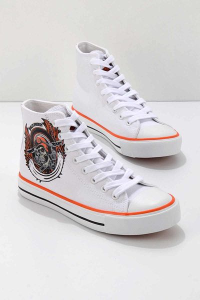 Harley Davidson Λευκά Γυναικεία Μποτάκια & Μποτάκια Hd0777015004
