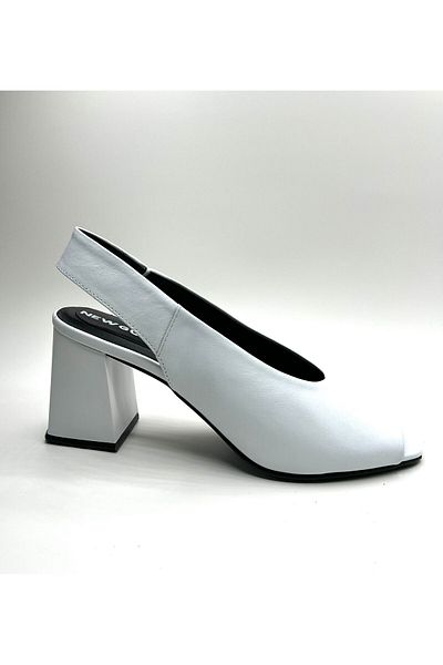 NEWGÜLTEKİN Genuine Leather Hidden Running Rubber Belt Toe Open Wedge Heel Comfortable and Stylish Sandals