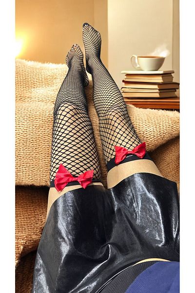 Dark Fantasy Netted Garter Corap
