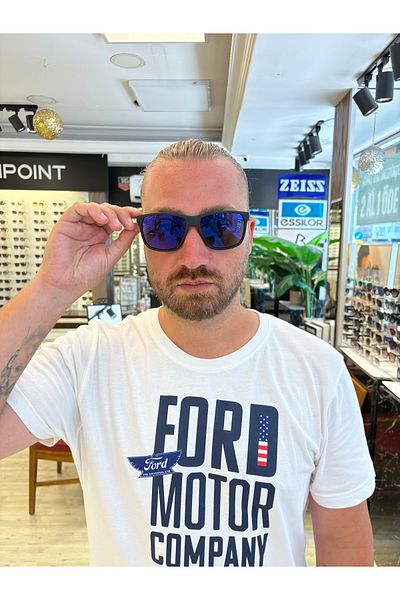 Marco Salvadori 160 Mirrored Polarized Men's Sunglasses