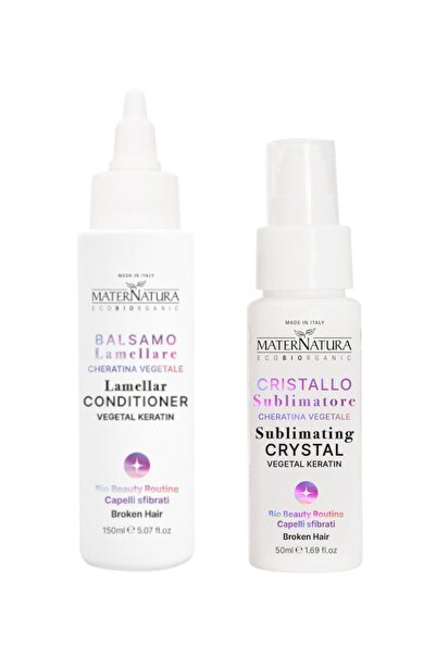 MaterNatura Kit Laminare par cu cheratina vegetala - Maternatura