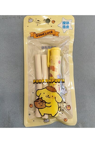 ada çanta kırtasiye Guma de șters cu role automată cu figurină Pompompurin (c...