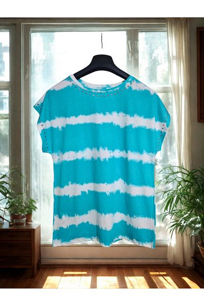 BUTİK MUSON Batik Patterned Style Blouse