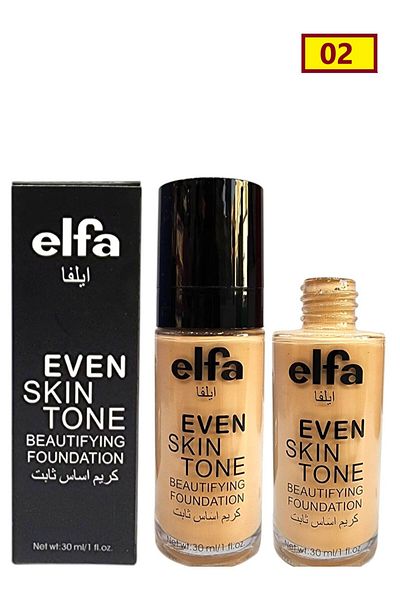 ELFA Long-lasting foundation that evens out skin tone, gives the skin a flawless, radiant finish. 30 ml, Separator 02