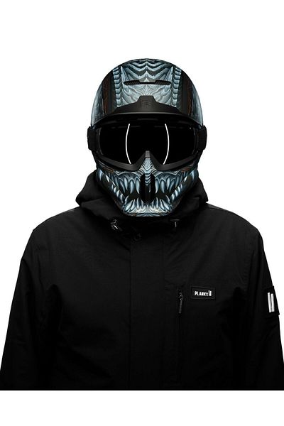 GÜMRÜK BEY Ruroc Rg1-Dx Vanguard Astm F 2040/En1077A Ski & Snowboard Helmet M-L 57-59cm +Rg22-M Mogloc Goggles