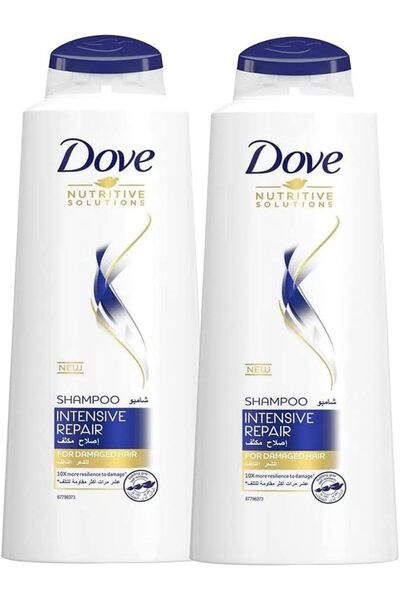 Dove Shampoo for Damaged Hair, 400ml (Pack of 2)