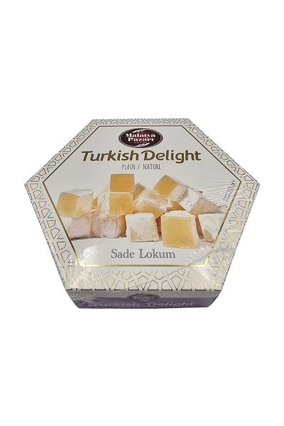 Malatya Pazarı Traditional Turkish Delight – Vegan, Made in Türkiye, 250g - Classic