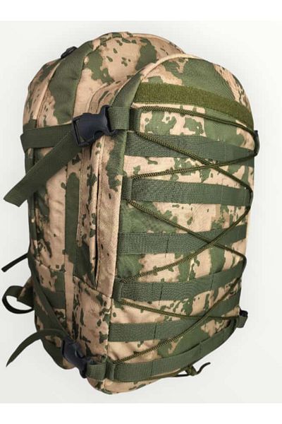 LIGHTINGHM Σακίδιο πλάτης Tactical Mountaineer 50 λίτρων Ανθεκτική τσάντα για υπαίθριο χώρο, κάμπινγκ, ταξίδια και κυνήγι