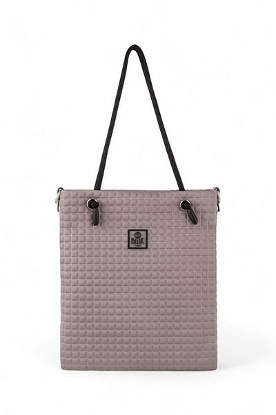 Bilik Deri Scuba Gray Women's Shoulder Bag Barbie