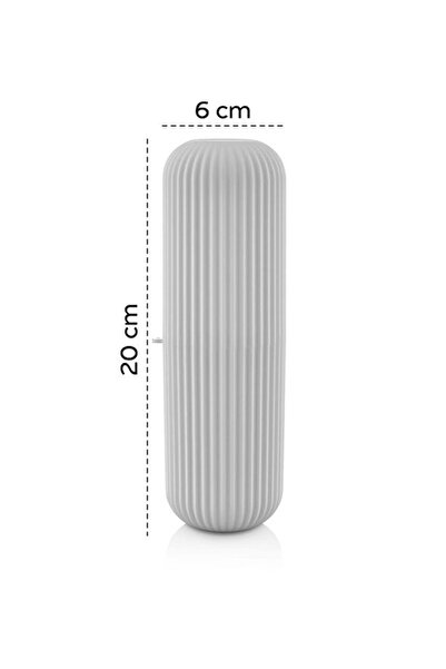 isometric Çizgili Seyahat Kutusu | Makyaj Takı Organizeri Mini Saklama Kutusu Karışık Renk 19 x 6 cm