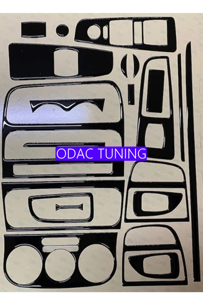 ODAC TUNING مجموعة كاملة من فيات لينيا، صندوق القفازات، وحدة التحكم، الكسوة، ...