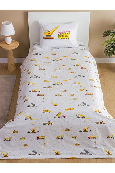 LC Waikiki طقم غطاء لحاف للأطفال مطبوع مختلط من رانفورس (W3)