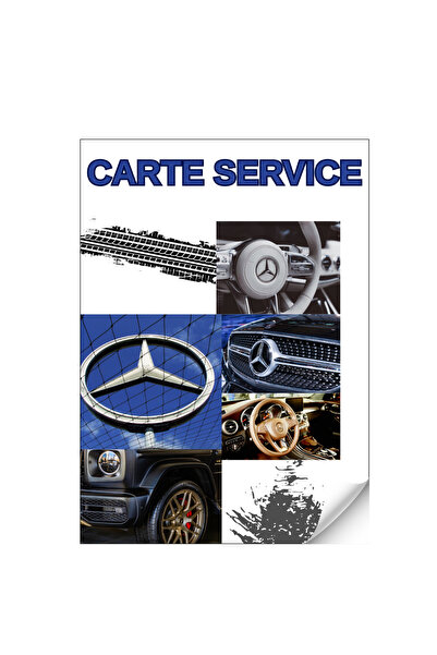 Eticheta Auto Carte service