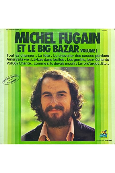 Plak İstasyonu Michel Fugain Et Le Big Bazar Volume 1 LP Plak