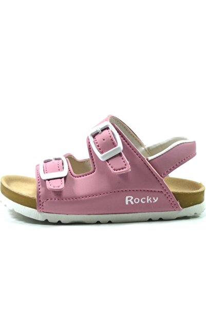 Onlo Ayakkabı أحذية Onlo Rocky.119 صندل فيلكرو وردي تشريحي للفتيات