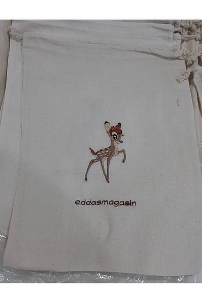 Eddasmagasin Embroidered Pouch