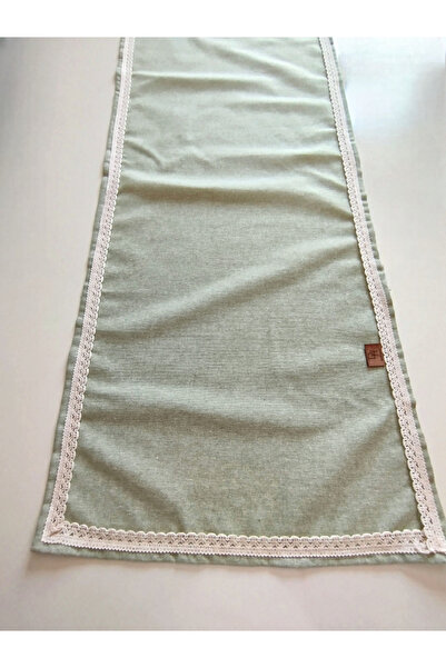 denizli hatırası Natural Organic Authentic Jută Moale 100% Bumbac Lenjerie Runner cu dantelă 45x115 cm