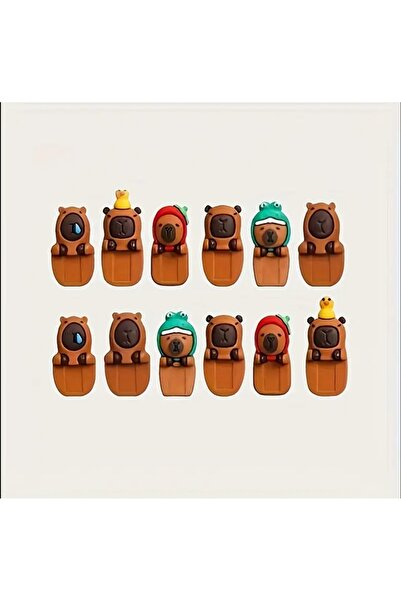 seyuse Capybara Sonny Angel Hippers Blind Box Kapibara sürpriz figür charm oyuncak telefon tablet uyumlu
