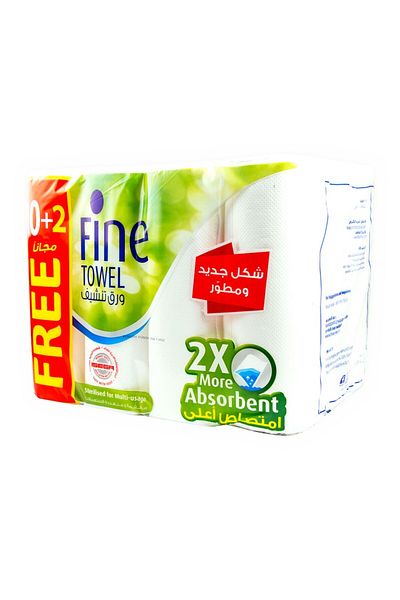 FINE KITCHEN TOWEL SUPER 10+2FREE 12PCS