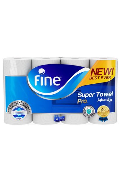 FINE KITCHEN TOWEL SUPER PRO 4PCS