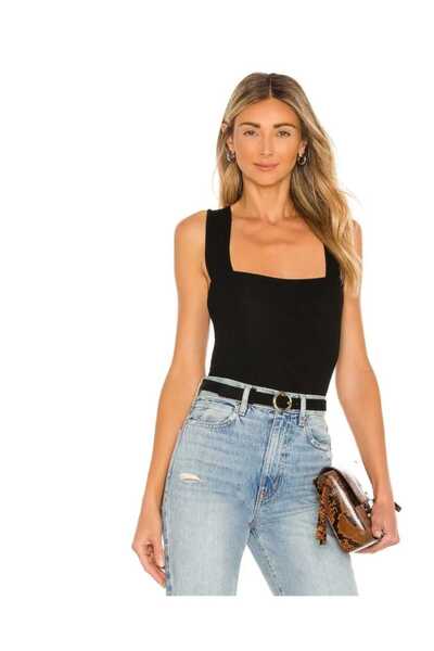 By Kul Design Γυναικεία κόκκινη μπλούζα με χοντρό λουράκι