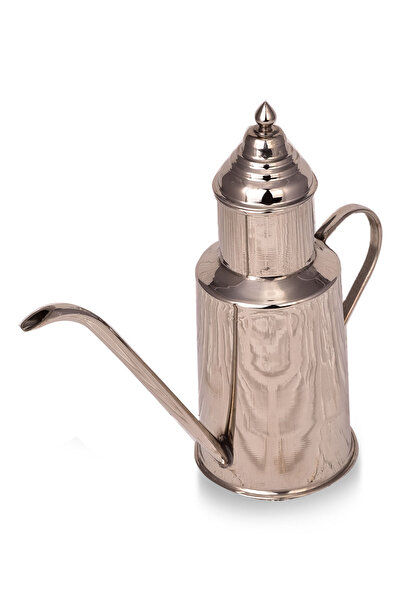 EZAHOME وعاء زيت كلاسيكي مطلي بالنيكل