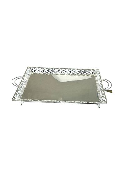 ALMASA Large silver single tabsi