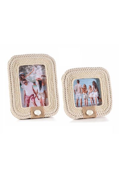 Decorer Set 2 rame foto de masa 17x22.5 cm, 17.5x17 cm