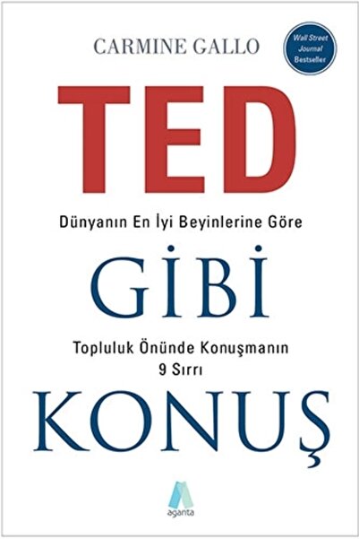 Zahrada Yayınları Ted Gibi Konuş / Carmine Gallo / Aganta