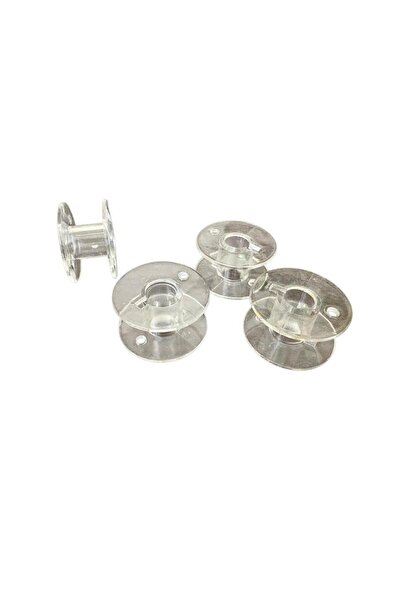 OEMN Set 4 Sponuri Plastic pentru Masina de Cusut Casnica, Bobine Ata Transpa...