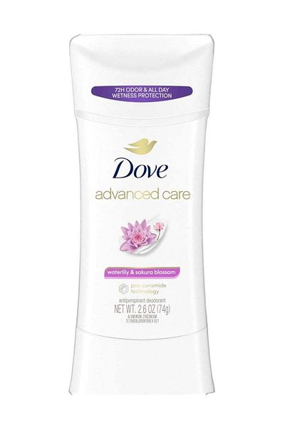 Dove Advanced Care Waterlily & Sakura Blossom Antiperspirant Stick 74g
