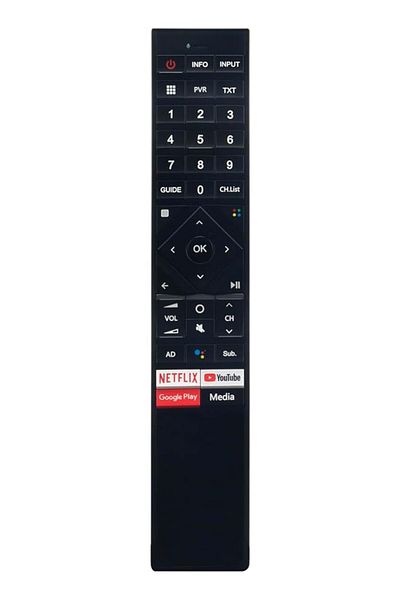 The Bros ERF3F70H Voice Replaced Remote Control Fit For Hisense Android Smart TV 4K TV H55O8BUK H5508BUK