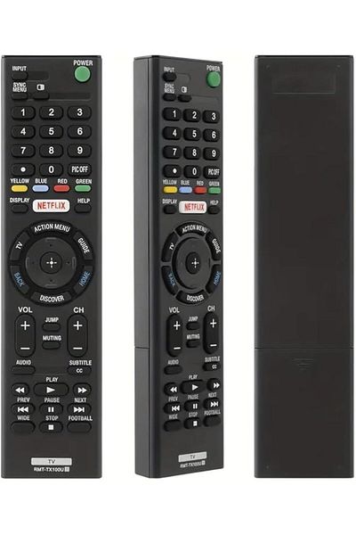The Bros Replacement Remote Control for Sony LED LCD Smart TV Television